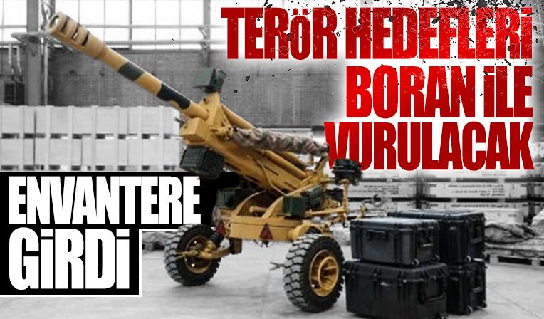 TSK, terör hedeflerini 'Boran' ile vuracak