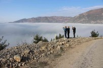 Amasya'da Sis Denizi Görenleri Mest Etti
