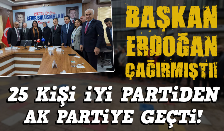 Erdoğan'ın çağrısından sonra İYİ Parti'de yeni istifalar: AK Parti'ye geçtiler