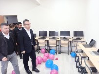 Köy Derneginden Çamoluk Ilçesindeki Okullara Bilgisayar Sinifi