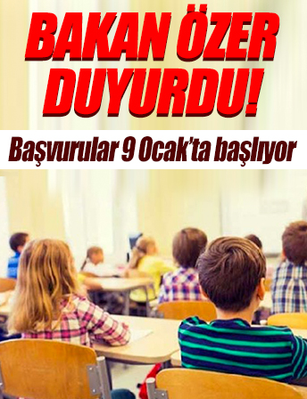 Bakan Özer yarıyıl tatilindeki ücretsiz kurslar için tarih verdi!