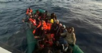 Çanakkale'de 54 kaçak göçmen yakalandı, lastik bot içindeki 39 göçmen kurtarıldı