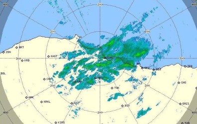 Samsun'da Metre Kareye 65,1 Kilo Yagis Düstü