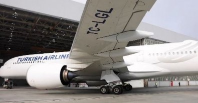 THY'nin yeni nesil uçağı filoya katıldı...