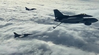 Yunanistan F-16'larımızı engellemeye çalıştı! Kahraman pilotlarımız böyle karşılık verdi...