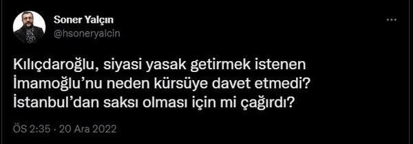 Fondaş medya küplere bindi: Ekrem İmamoğlu'nu saksı olsun diye mi çağırdın?