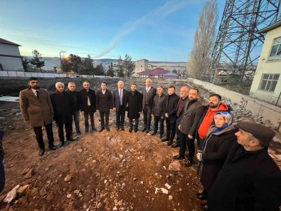 Arslan Ve Kiliç, Sarikamis Kütüphane Insaatini Inceledi