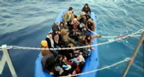 Bodrum açıklarında geri itilen 65 kaçak göçmen kurtarıldı