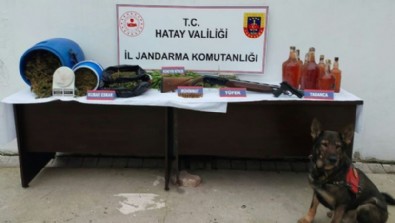 Hatay'da 5 kilo 151 gram esrar ele geçirildi