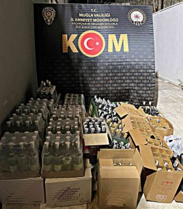 Mugla'da Yeni Yil Öncesi Sahte Ve Kaçak Alkol Operasyonu