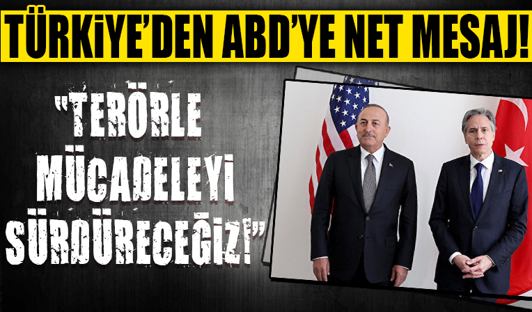 Türkiye ile ABD arasında kritik temas: Dışişleri Bakanı Çavuşoğlu ABD'li mevkidaşı Blinken ile görüştü