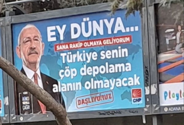 Kemal Kılıçdaroğlu, afişlerini asmaya başladı