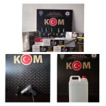 Ardahan'da Kaçak Sigara Ve Içki Operasyonu