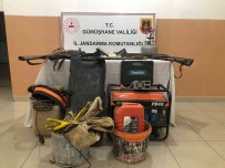 Gümüshane'de Kaçak Kazi Operasyonunda 5 Kisi Gözaltina Alindi