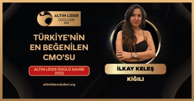 Kigili CMO'su Ilkay Keles'e 'Altin Lider' Ödülü