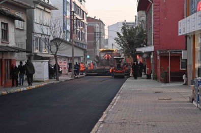 Türkiye'nin En Uzun Sokaklarindan Baglar Asfaltlandi