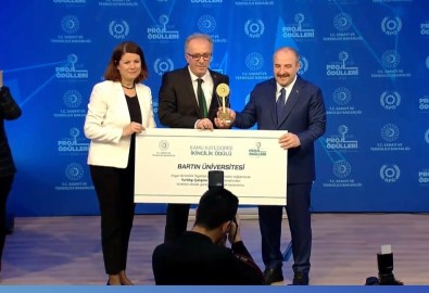BARÜ'den Verimlilik Alaninda Gururlandiran Ödül