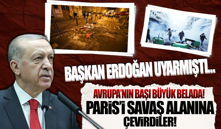 Başkan Erdoğan uyarmıştı! Avrupa'nın başı büyük belada!