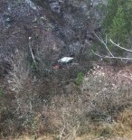 Kontrolden Çikan Traktör Uçuruma Yuvarlandi  Açiklamasi 2 Yarali