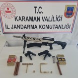 Karaman'da Kaçak Silah Operasyonu