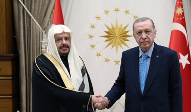 Başkan Erdoğan Suudi Arabistan Şura Meclisi Başkanı Al Şeyh'i kabul etti