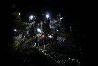 Kayıp koyunlarını ararken 500 metrelik uçurumdan düştü