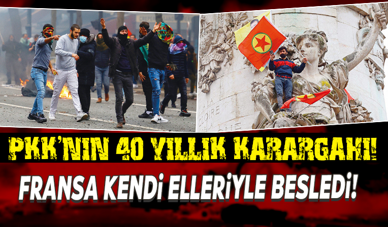 40 yıllık karargah Paris: Fransa PKK'yı kendi elleriyle besleyip büyüttü