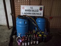 Manisa'da Litrelerce Kaçak Sarap Ele Geçirildi