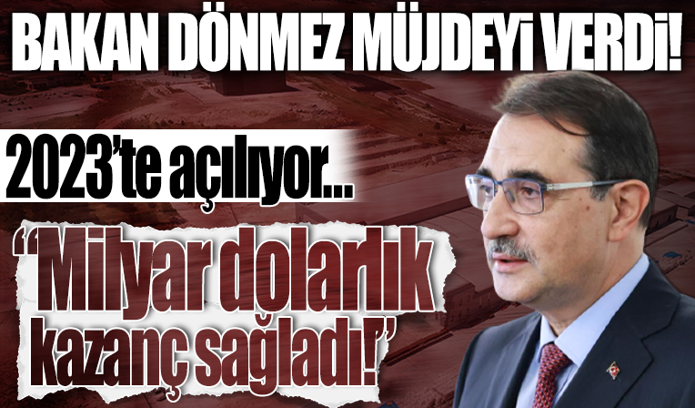 Bakan Dönmez açıkladı! Milyar dolarlık kazanç sağladı