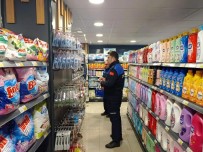 Gazipasa'da Zabita Ekipleri Marketleri Denetledi