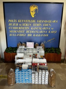 Susurluk'ta Kaçak Içki Ve Sigara Operasyonu
