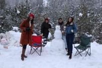 Bayburt'un Yüksek Rakimli Köylerinde Karla Mücadele Çalismasi Sürüyor