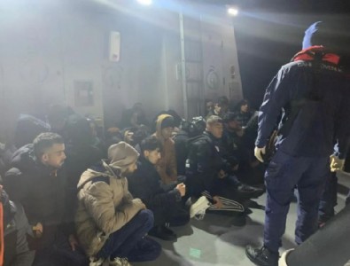 Bodrum'da 35 kaçak göçmen yakalandı