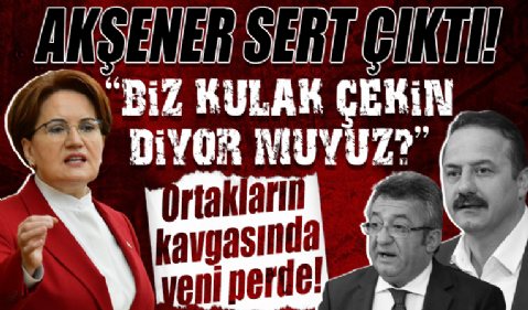 Meral Akşener Kılıçdaroğlu'nu taca attı! 'Yavaş ve İmamoğlu'na hayır demeyiz'
