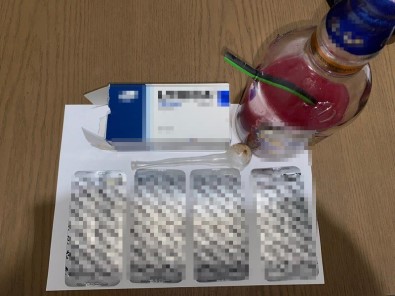 Bingöl'de 54 Adet Yesil Reçeteli Kapsül Ve Metamfetamin Aparati Ele Geçirildi