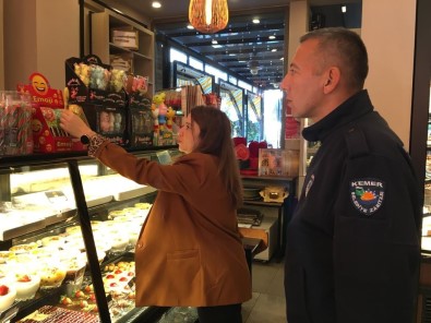 Kemer'de Zabitadan Yilbasi Öncesi Denetimi