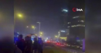 Maltepe E-5'te minibüs İETT otobüsüne çarptı! Yaralılar var