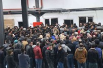 Oltu Çuval Fabrikasinda 350 Kisi Is Basi Yapti
