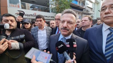 Vali Aksoy Açiklamasi 'Ilk Tespitimiz Tüp Degisimi Sirasinda Patlama Oldugu Yönünde'