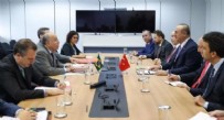 Bakan Çavuşoğlu, Brezilya'da mevkidaşı Mauro Vieira ile görüştü