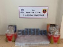 Gönen'de Kaçak Sigara Operasyonu