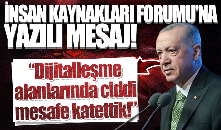 Başkan Erdoğan: Dijitalleşme alanlarında attığımız adımlarla bu yönde çok ciddi mesafe katettik