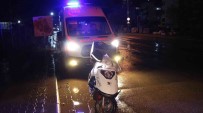 Edirne'de Motosikletten Düsen Kurye Yaralandi