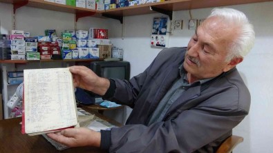 Giresunlu Elektrikçi Yarim Asirlik Müsteri Defterlerine Gözü Gibi Bakiyor