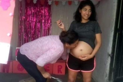 Meksika'da 8 Aylik Hamile Kadini Öldürüp Bebegini Çaldilar