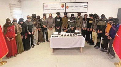 Suriye'de operasyon: DEAŞ ve PKK'lı 18 terörist yakalandı