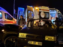 SUV Model Araç Ile Otomobil Çarpisti Açiklamasi 3 Yarali