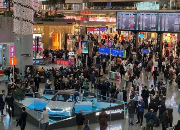 Terminalde Togg rüzgarı