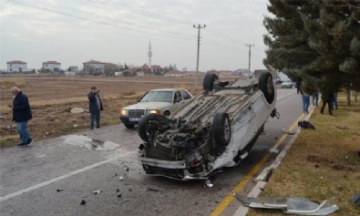 Aksaray'da zincirleme kaza: 1'i bebek 5 yaralı