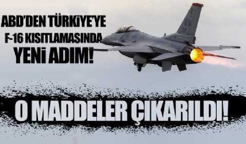 ABD’den F-16 kararı: Türkiye’ye satışı koşullara bağlayan maddeler tasarıdan çıkarıldı